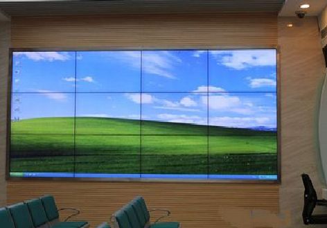 海宁液晶拼接屏的另类用法。